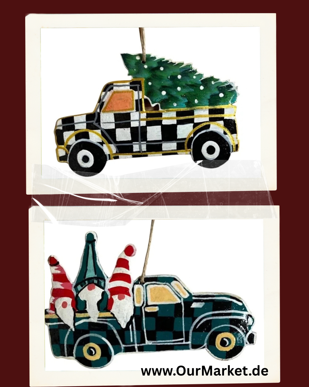 Weihnachtsanhänger: Truck